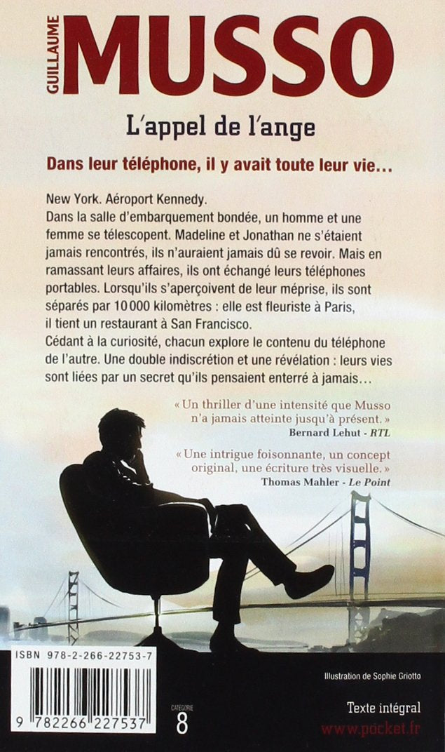 Livre L'appel de l'ange - Guillaume Musso (Livre d'occasion) - ISBN 226622753X