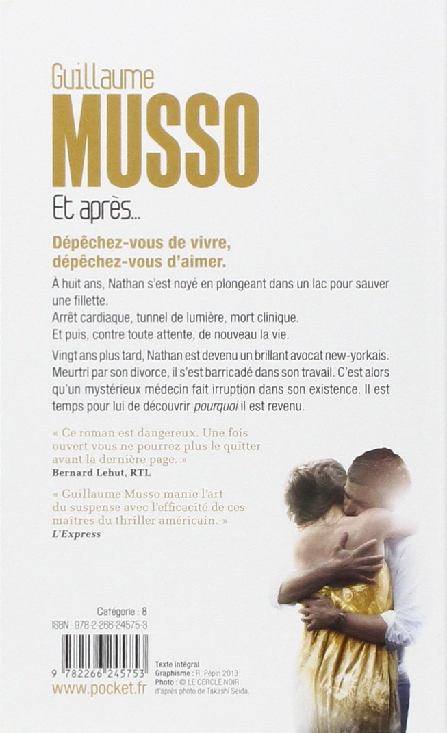 Livre Et après... (Guillaume Musso) (Livre d'occasion) - ISBN 2266245759