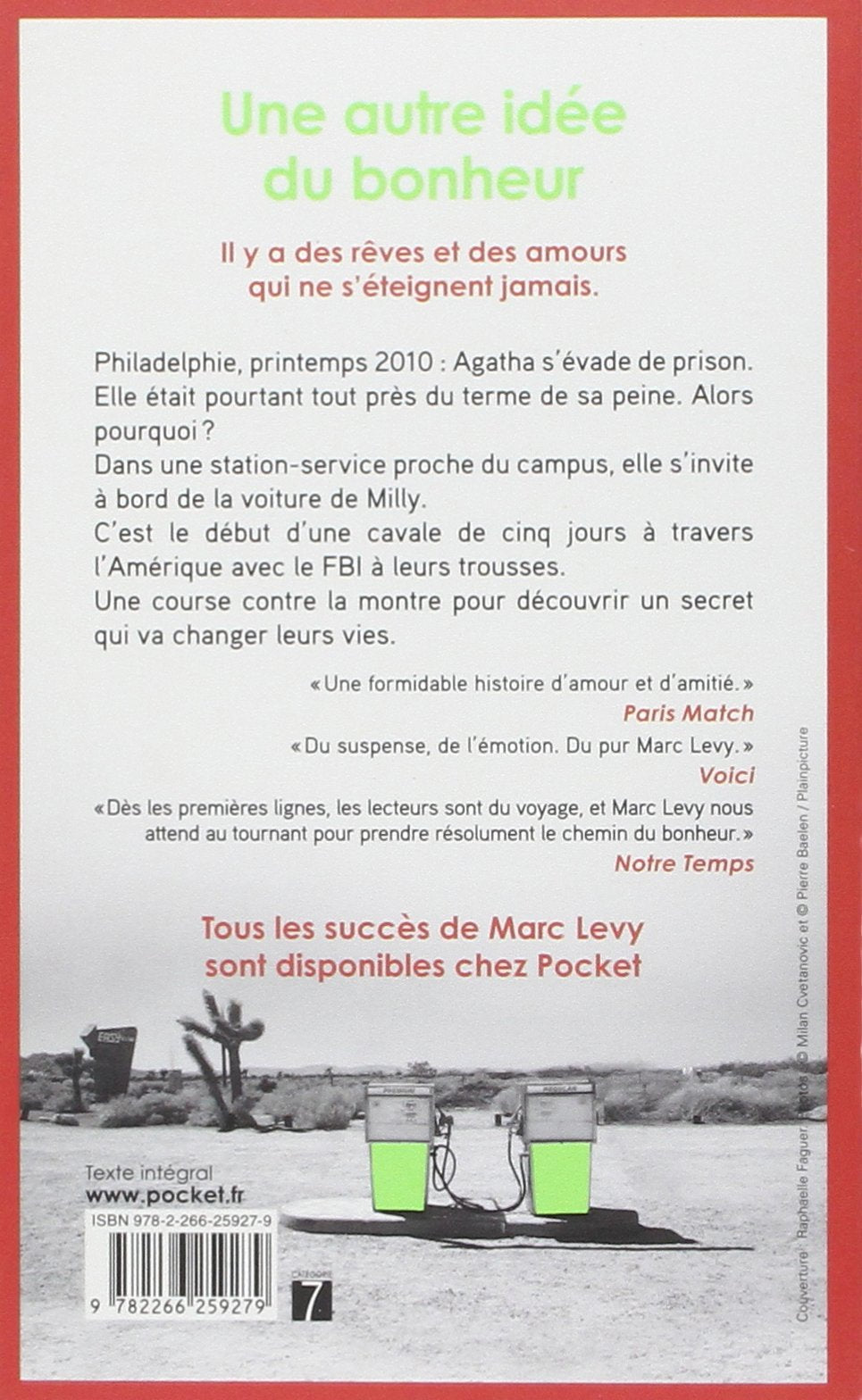 Livre Une autre idée du bonheur - Marc Levy (Livre d'occasion) - ISBN 226625927X