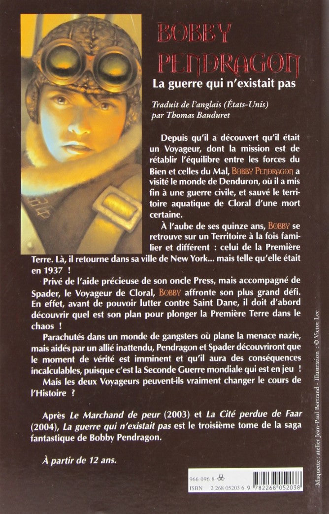 Livre Bobby Pendragon # 3 : La guerre qui n'existait pas (D.J. Machale) (Livre d'occasion) -...