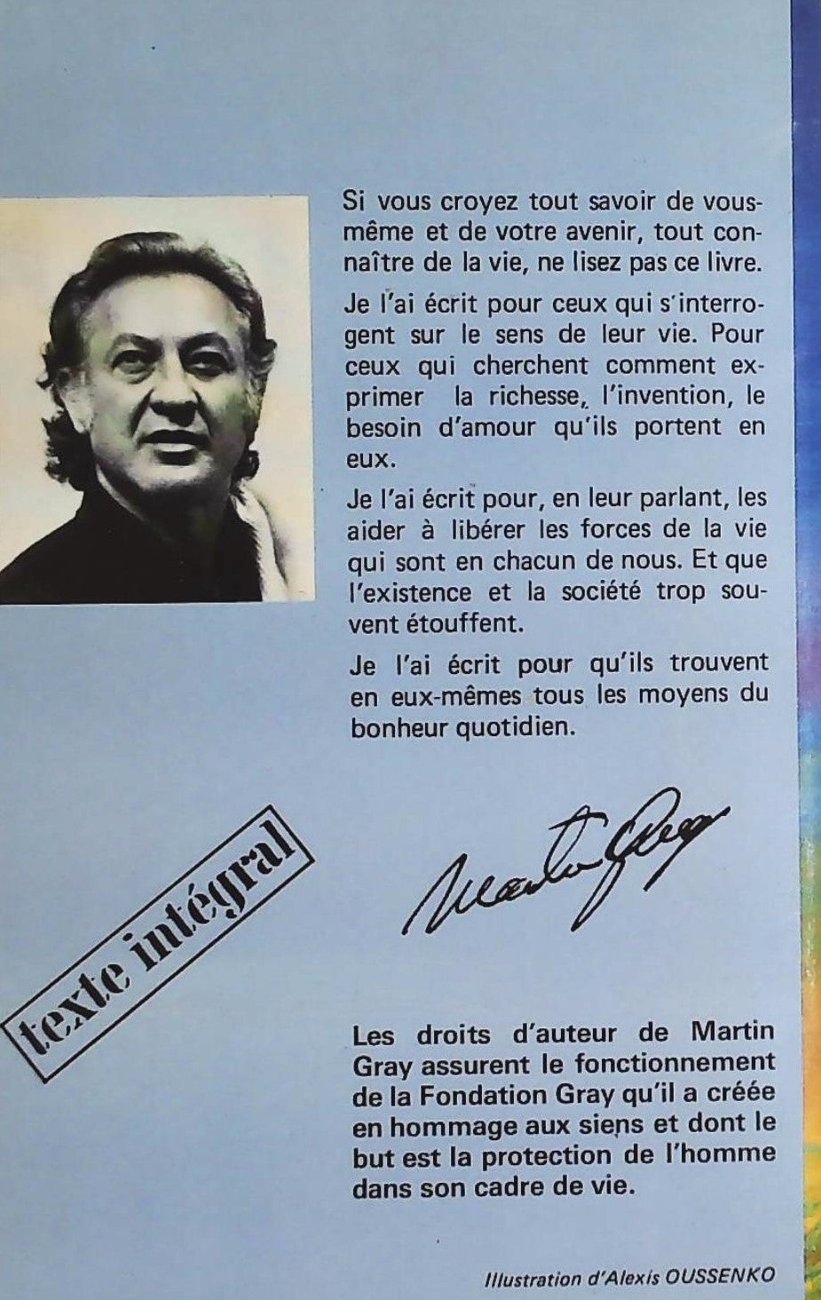 Livre Les forces de la vie : Découvrir et guider notre énergie psychique - Martin Gray (Livre d'o...