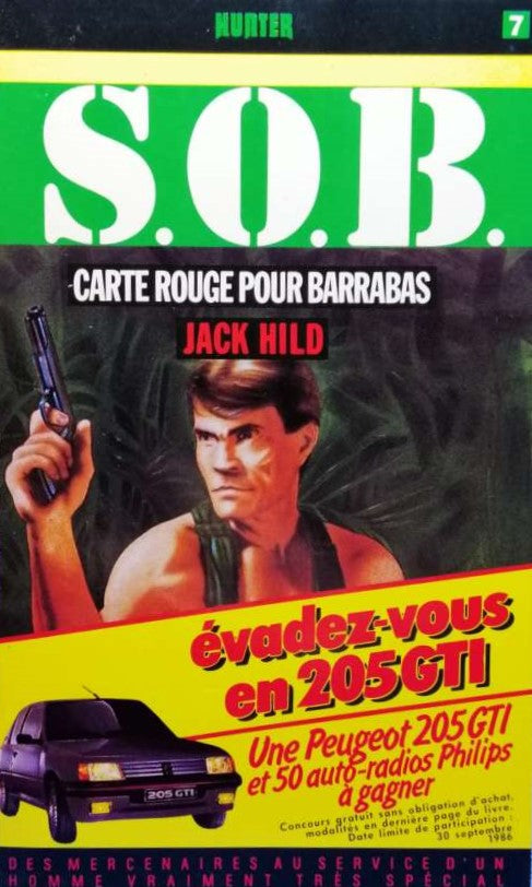 Livre Carte rouge pour Barrabas - Jack Hild (Livre d'occasion) - ISBN 2280150069