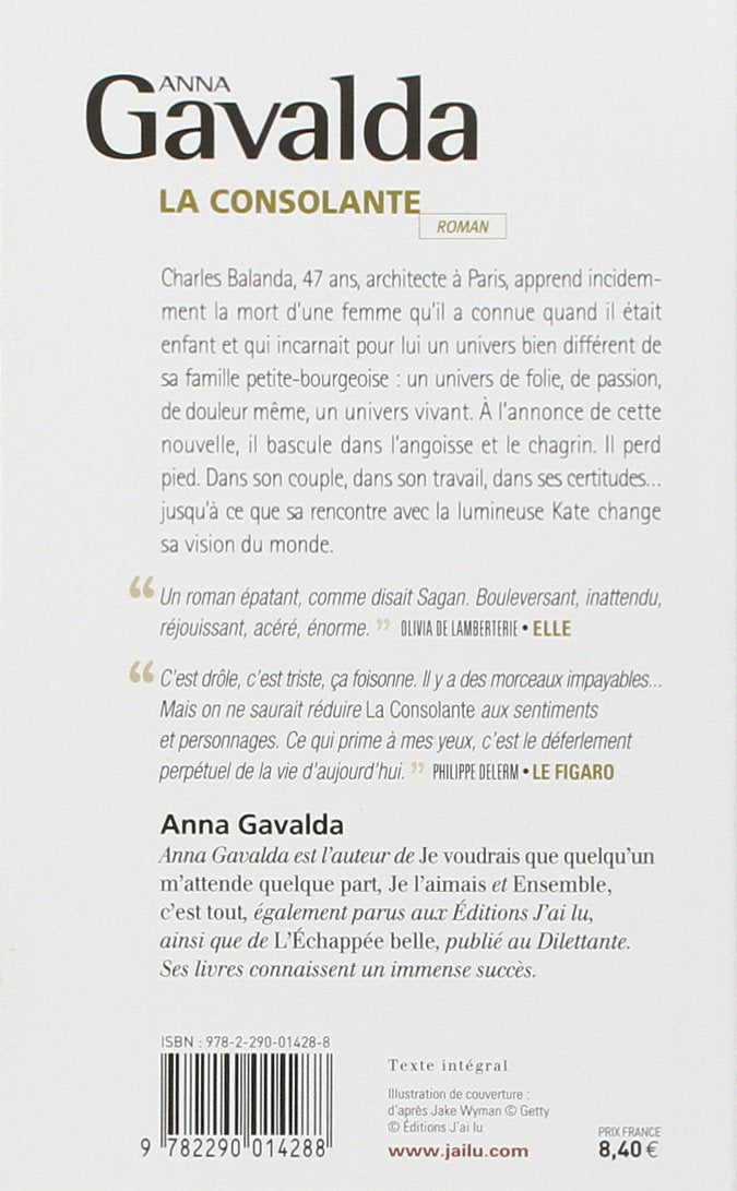 Livre La consolante - Anna Gavalda (Livre d'occasion) - ISBN 2290014281