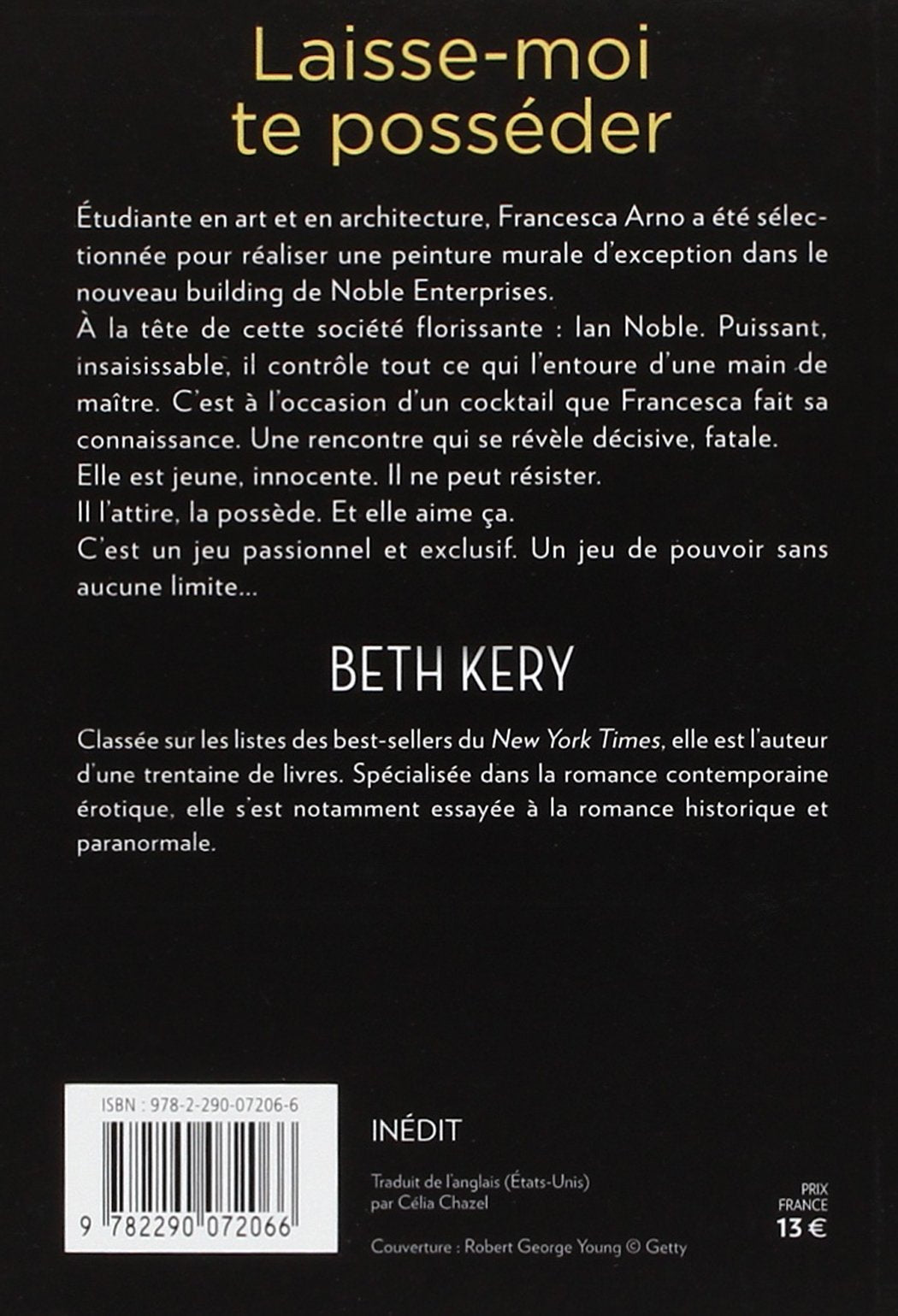 Livre Laisse-moi te posséder - Beth Kery (Livre d'occasion) - ISBN 2290072060