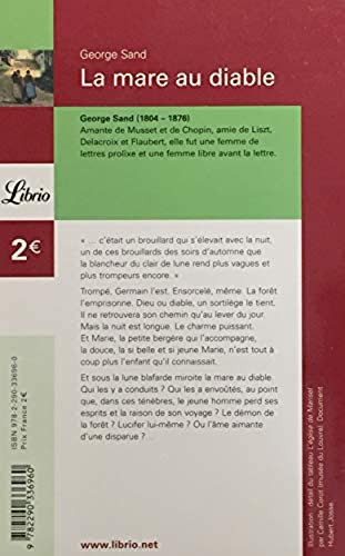 Livre La mare au diable - George Sand (Livre d'occasion) - ISBN 2290336963