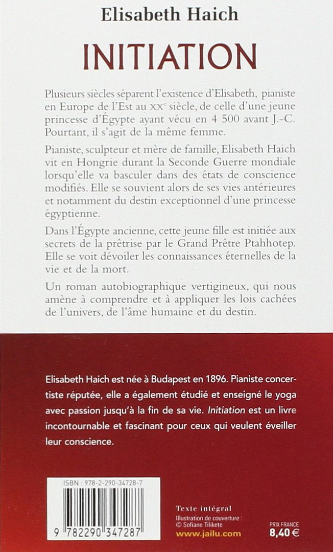 Livre Initiation - Elisabeth Haich (Livre d'occasion) - ISBN 2290347280