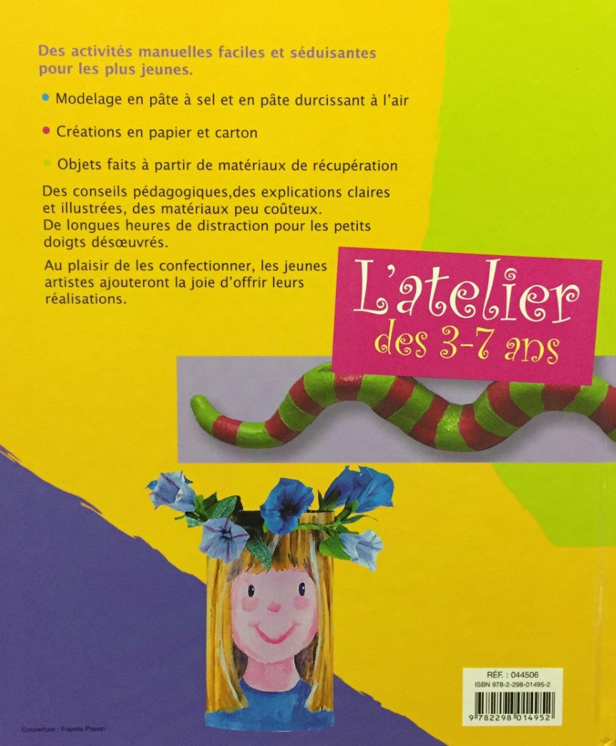 Livre L'atelier des 3-7 ans - Collectif (Livre d'occasion) - ISBN 2298014957