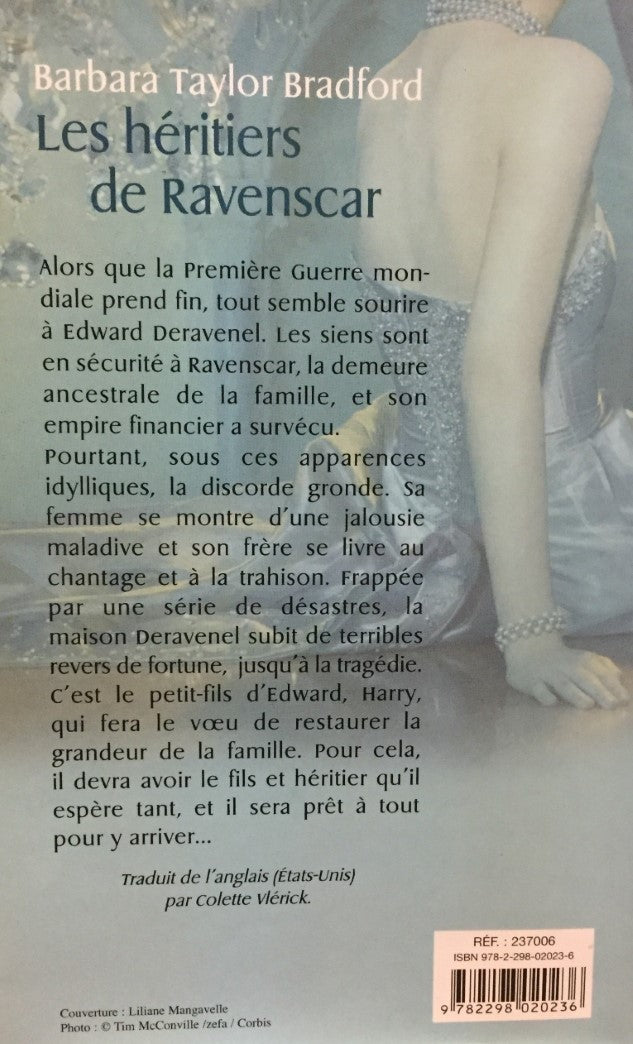 Livre Les héritiers de Ravenscar - Barbara Taylor Bradford (Livre d'occasion) - ISBN 229802023X