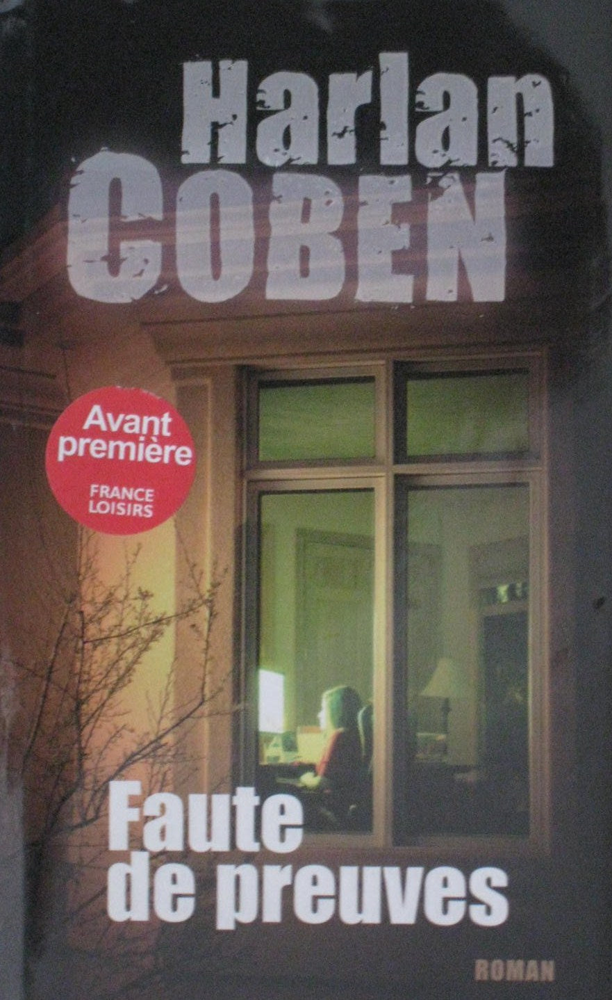 Livre Faute de preuves - Harlan Coben (Livre d'occasion) - ISBN 2298032750