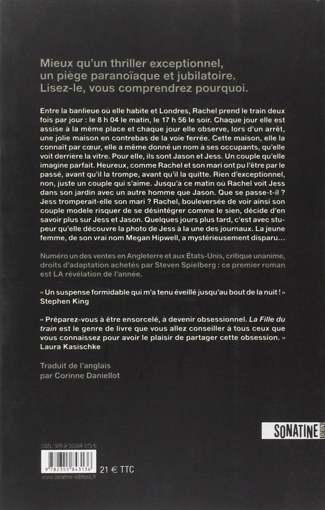Livre La fille du train (Paul Hawkins) (Livre d'occasion) - ISBN 2355843139