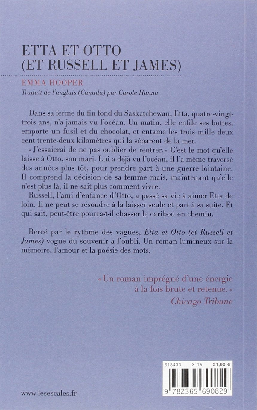 Livre Etta et Otto (et Russell et James) - Emma Hooper (Livre d'occasion) - ISBN 2365690823