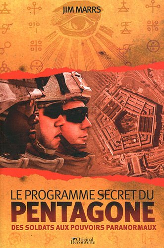 Livre Le programme secret du Pentagone - Jim Marss (Livre neuf) - ISBN 2365810020