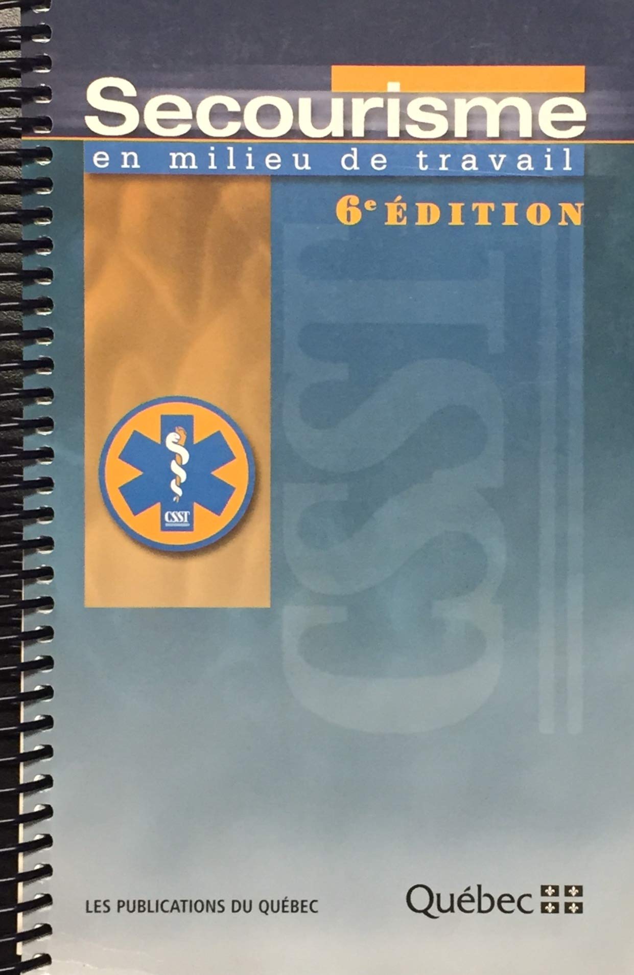 Livre ISBN 2551198054 Secourisme en milieu de travail (6e édition)