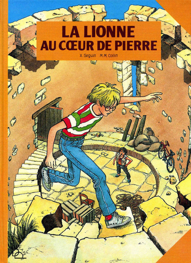 Livre La lionne au coeur de pierre - X. Seguin (Livre d'occasion) - ISBN 2700940105