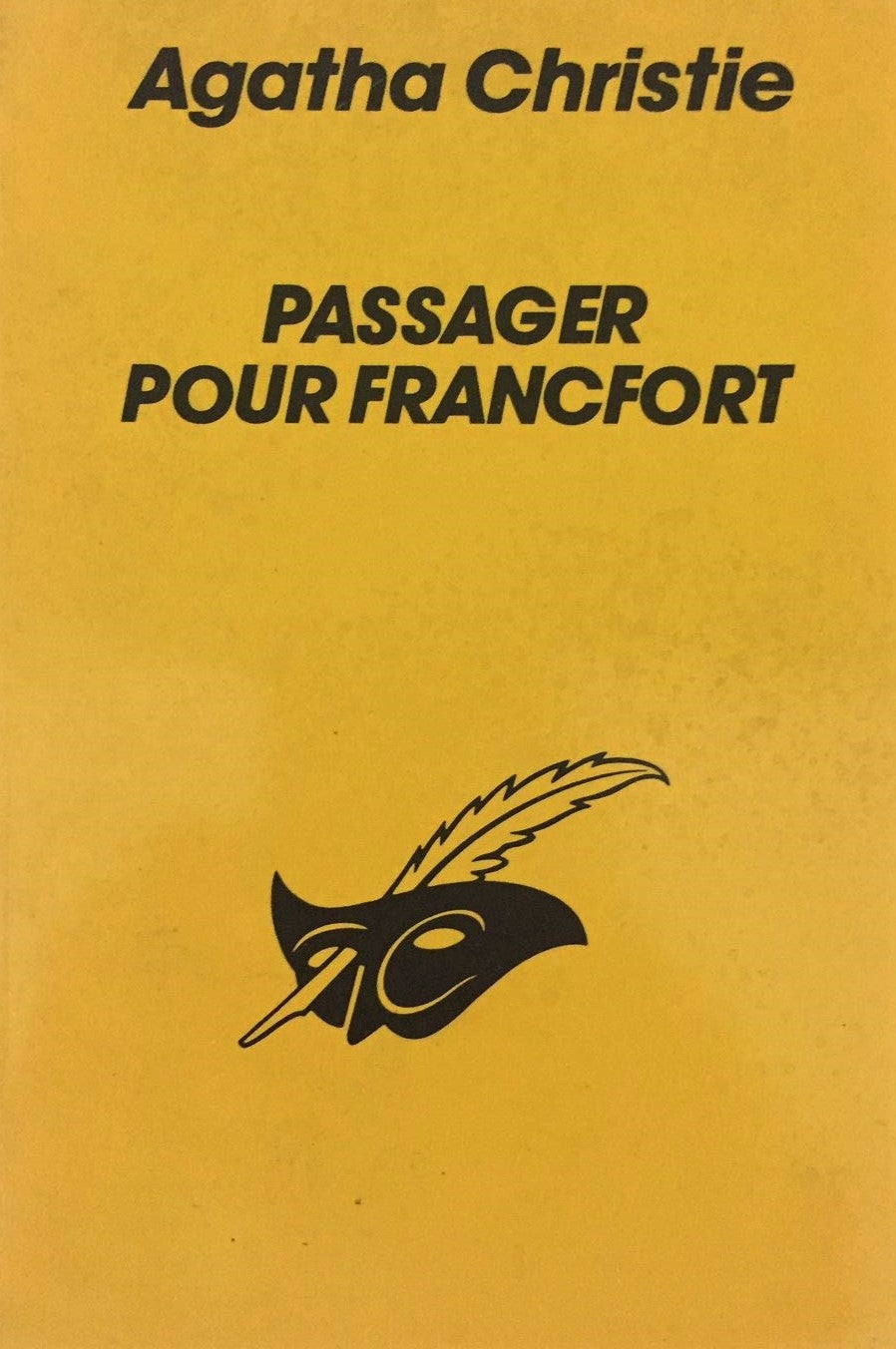 Livre Passager pour Francfort (Agatha Christie) (Livre d'occasion) - ISBN 2702402453