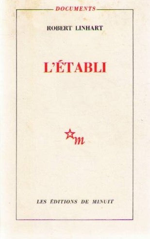 Livre ISBN 2707302147 L'établi (Robert Linhart)