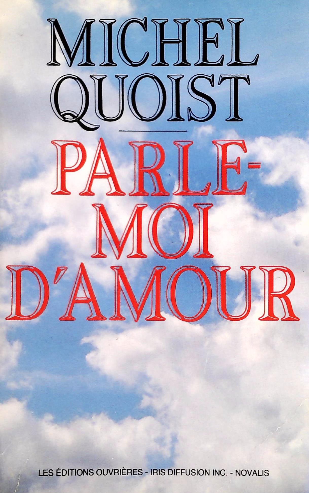 Livre Parle-moi d'amour - Michel Quoist (Livre d'occasion) - ISBN 2708224956