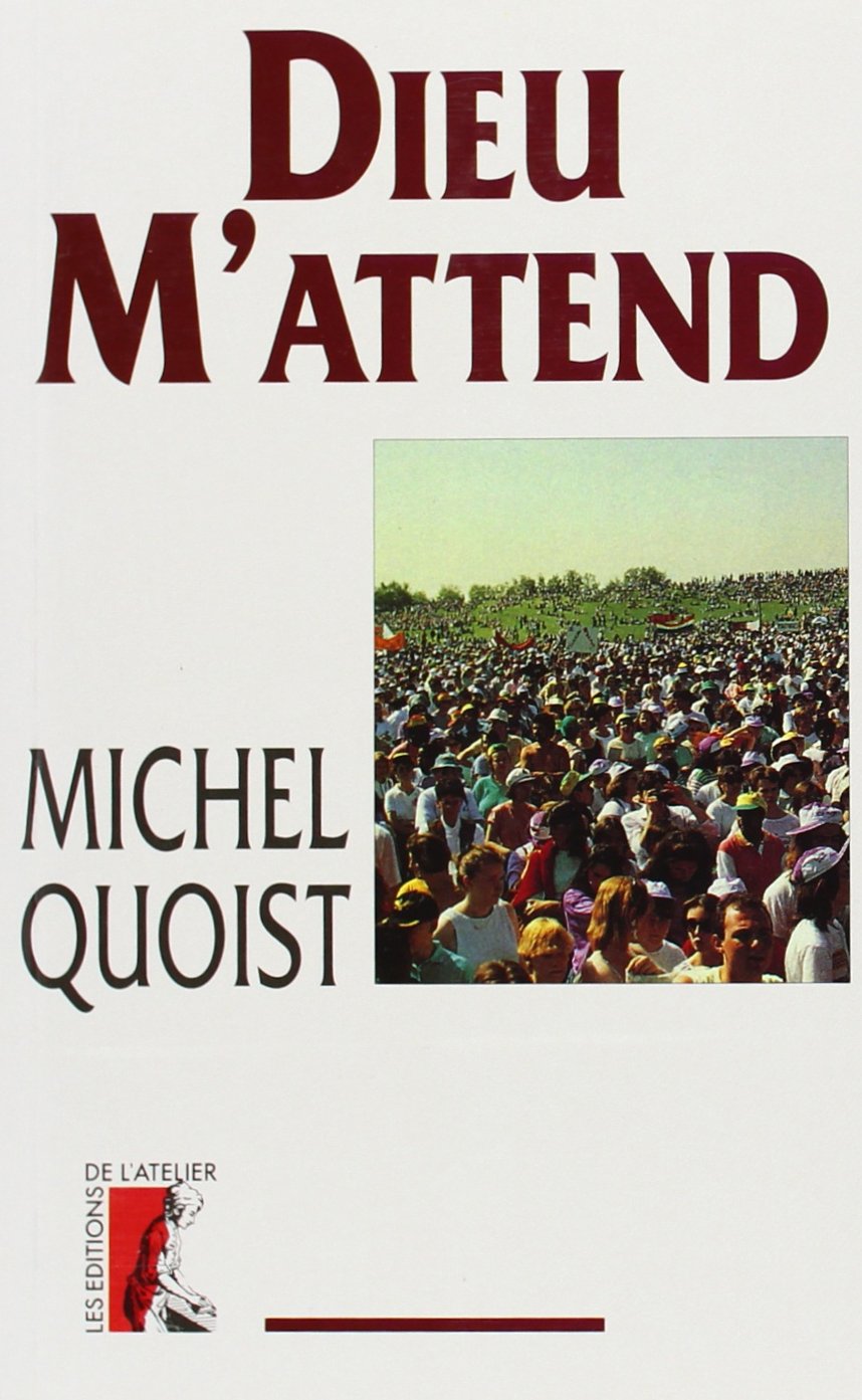 Livre Dieu m'attend - Michel Quoist (Livre d'occasion) - ISBN 270822994X