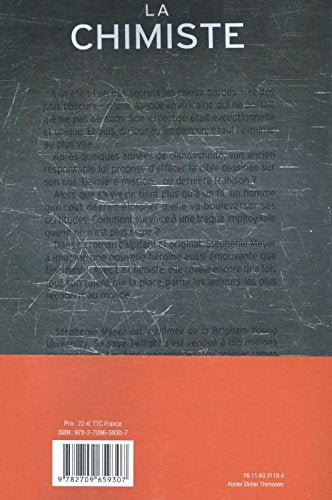 Livre La chimiste - Stephenie Meyer (Livre d'occasion) - ISBN 2709659301