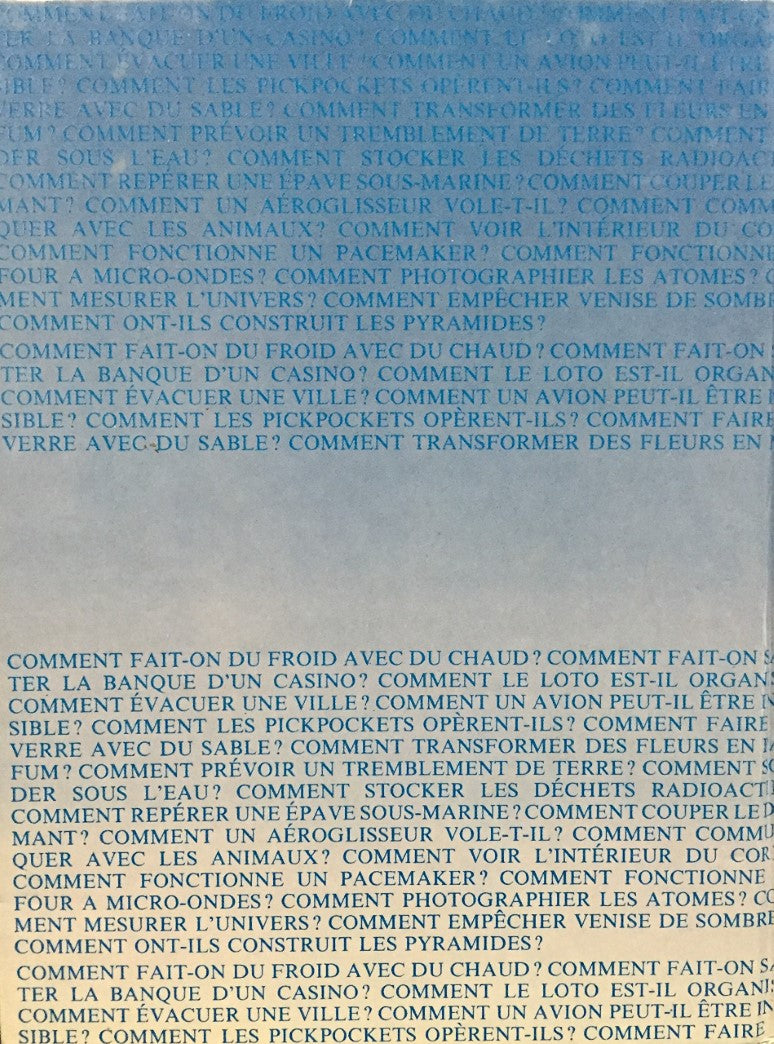 Livre Comment? - Collectif (Livre d'occasion) - ISBN 2709803372