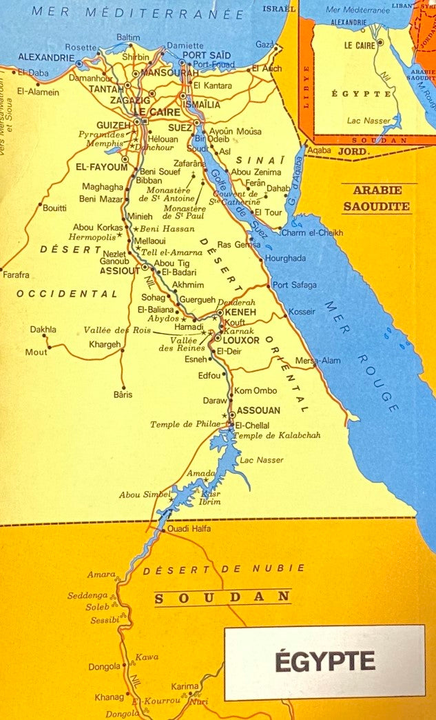Livre Guide Poche Voyage - Egypte (Livre d'occasion) - ISBN 2713100089