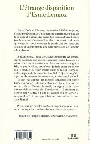 Livre L'étrange disparition d'Esme Lennox - Maggie O'Farrell (Livre d'occasion) - ISBN 2714443346