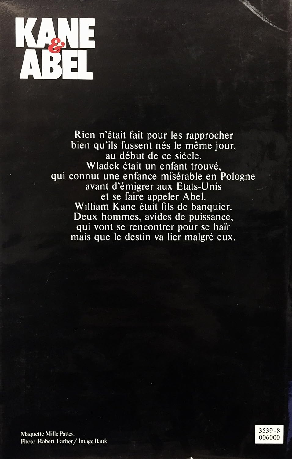 Kane et Abel (Jeffrey Archer)