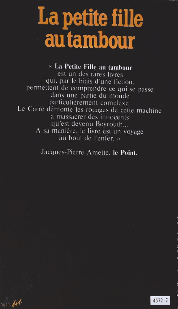 Livre La petite fille au tambour - John Le Carré (Livre d'occasion) - ISBN 272421871X