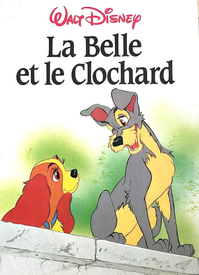 Livre La Belle et le Clochard - Walt Disnet (Livre d'occasion) - ISBN 2724222687