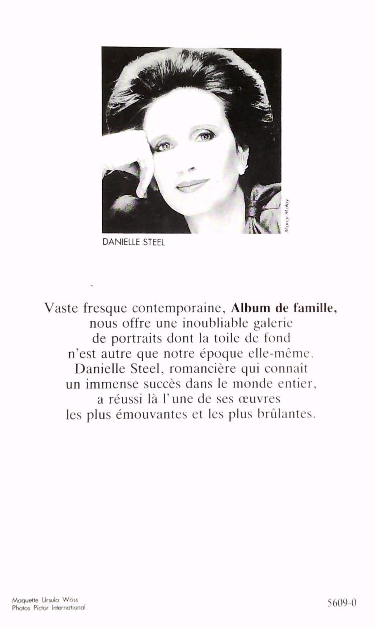 Livre Album de famille - Danielle Steel (Livre d'occasion) - ISBN 2724227077