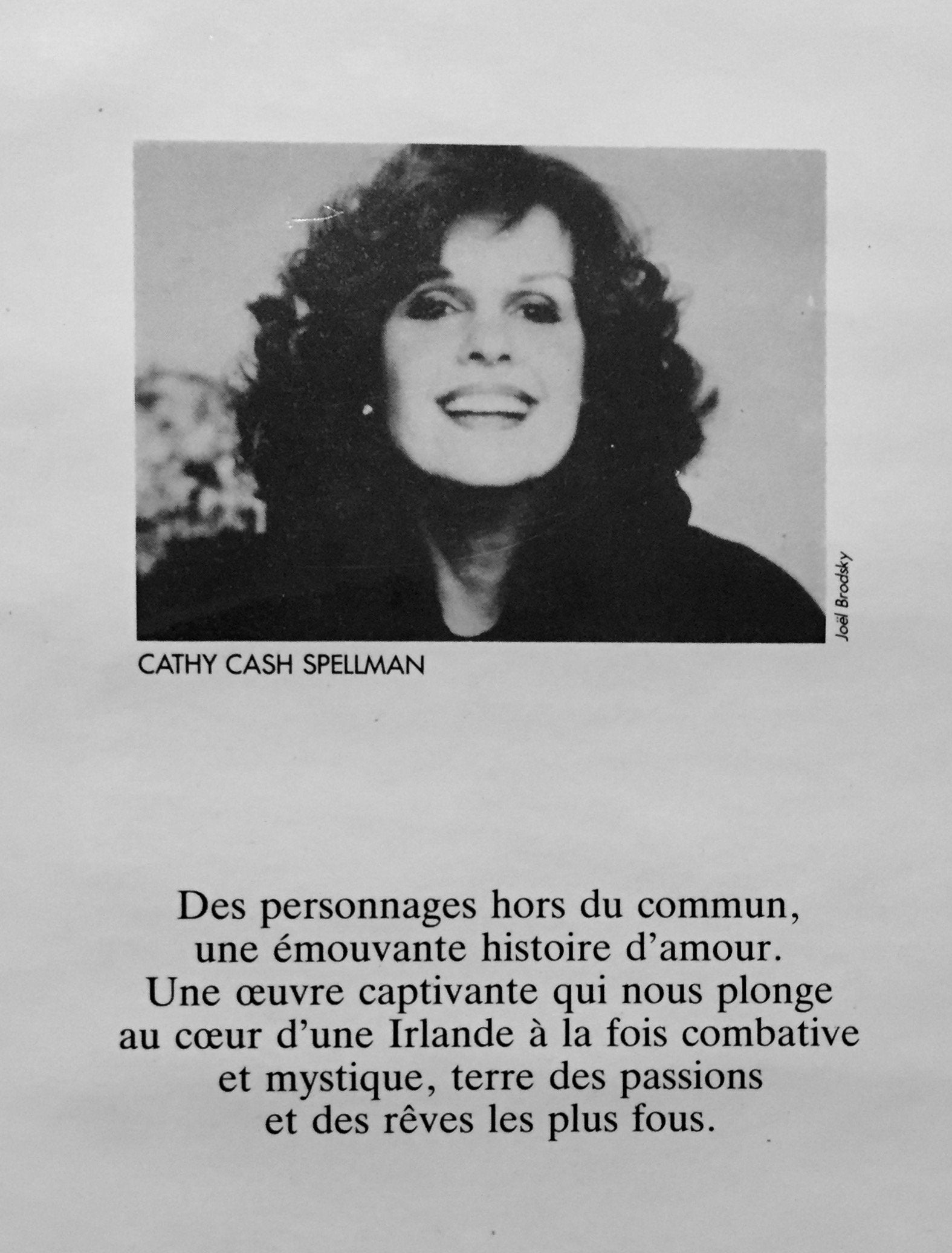 Livre L'irlandaise - Cathy CashSpellman (Livre d'occasion) - ISBN 2724229703