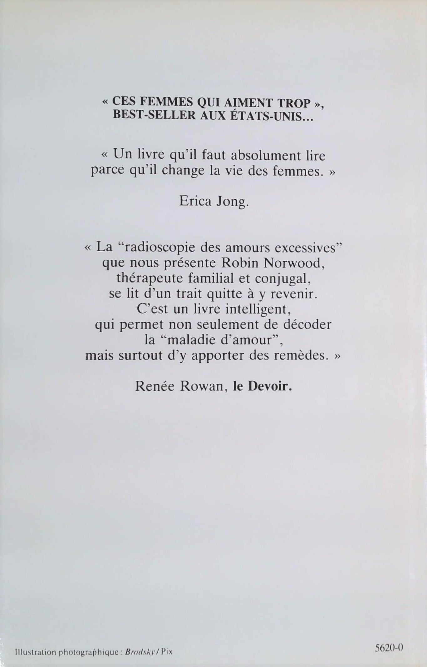 Livre Ces femmes qui aiment trop - Robin Norwood (Livre d'occasion) - ISBN 2724234278
