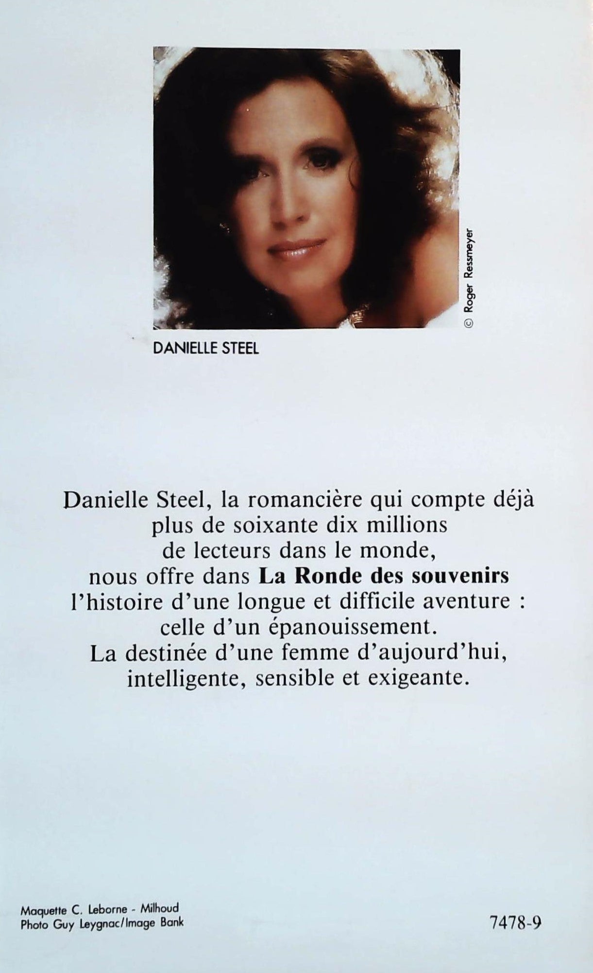 Livre La ronde des souvenirs - Danielle Steel (Livre d'occasion) - ISBN 272423779X
