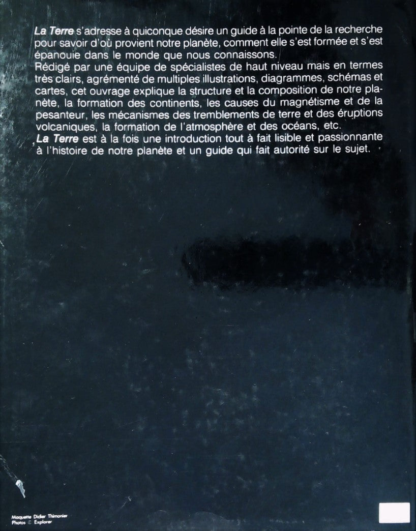 Livre La terre - Peter J.Smith (Livre d'occasion) - ISBN 2724244400