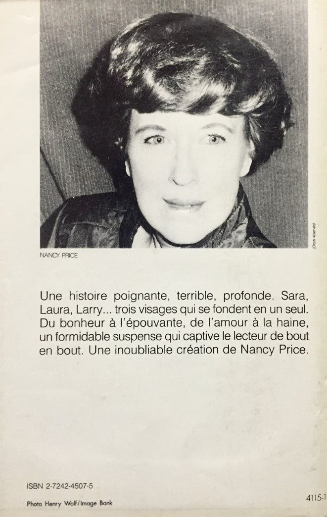 Livre La colombe noire - Nancy Price (Livre d'occasion) - ISBN 2724245075