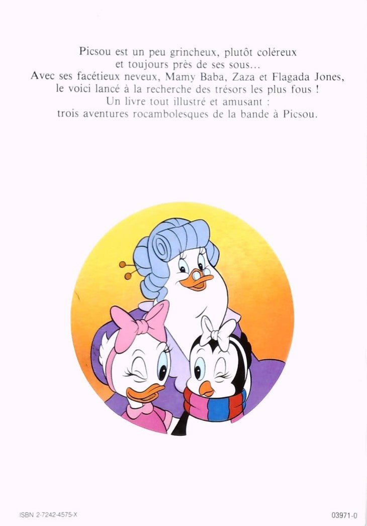 Livre La bande à Picsou - Disney (Livre d'occasion) - ISBN 272424575X