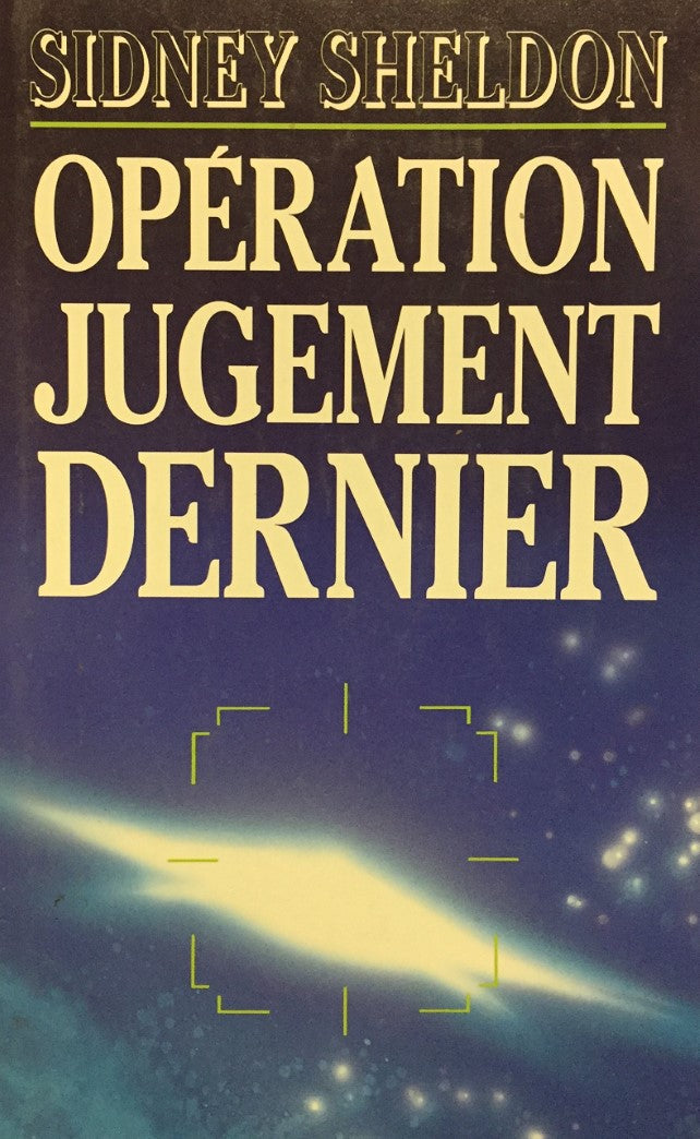 Livre Opération jugement dernier - Sidney Sheldon (Livre d'occasion) - ISBN 2724271696