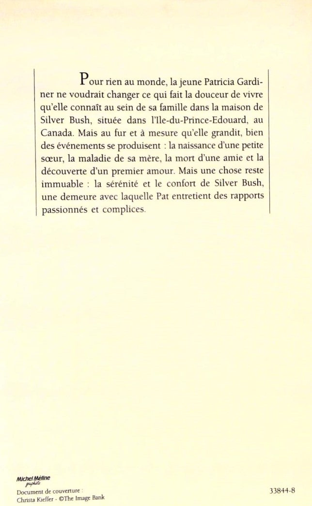 Pat De Silver Bush (FR) (Lucy Maud Montgomery)