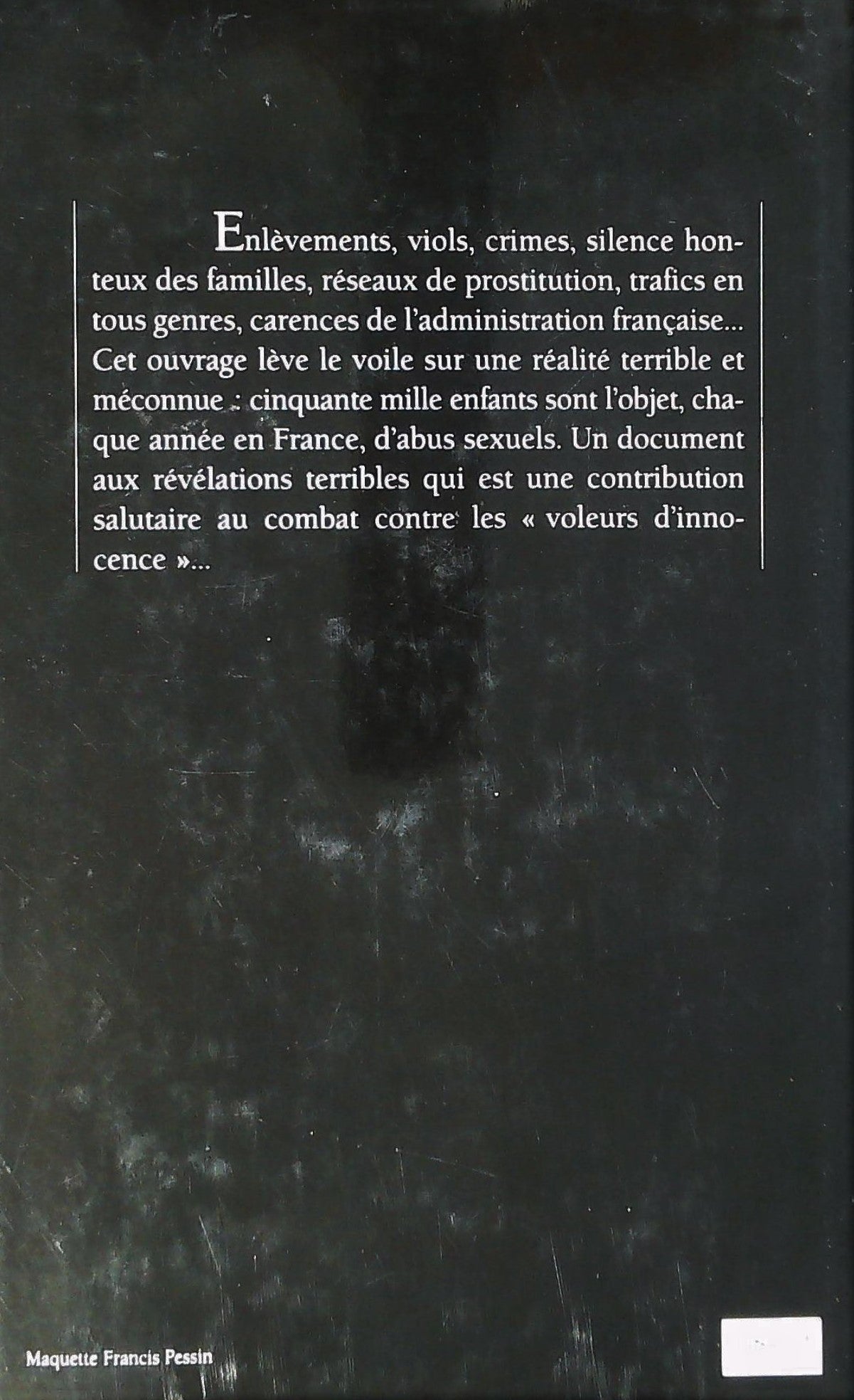 Livre Les voleurs d'innocence - Patrick Meney (Livre d'occasion) - ISBN 2724274121