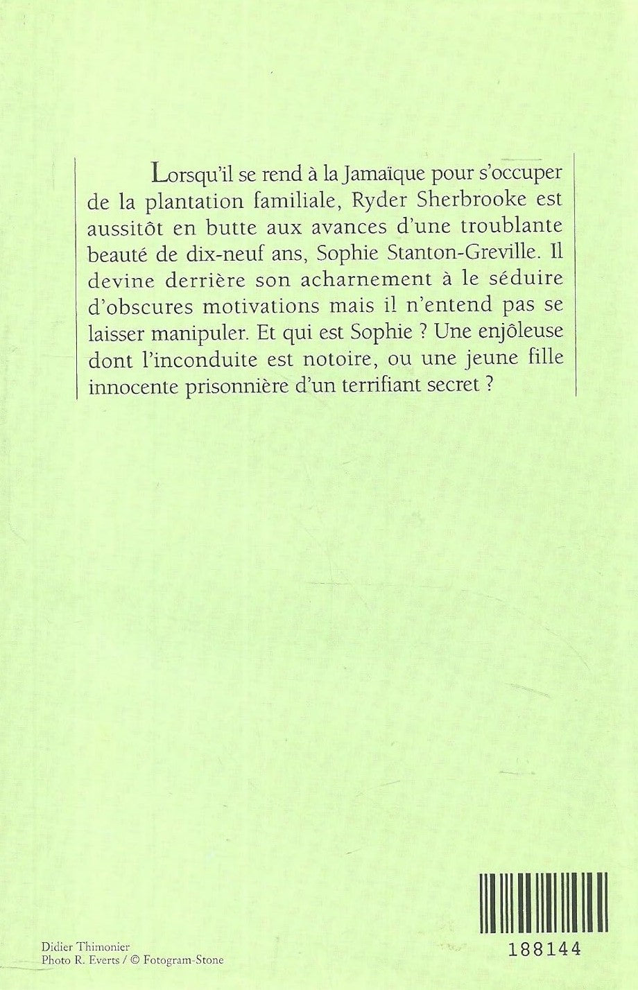 Livre La fiancée de la Jamaïque - Catherine Coulter (Livre d'occasion) - ISBN 2724291018