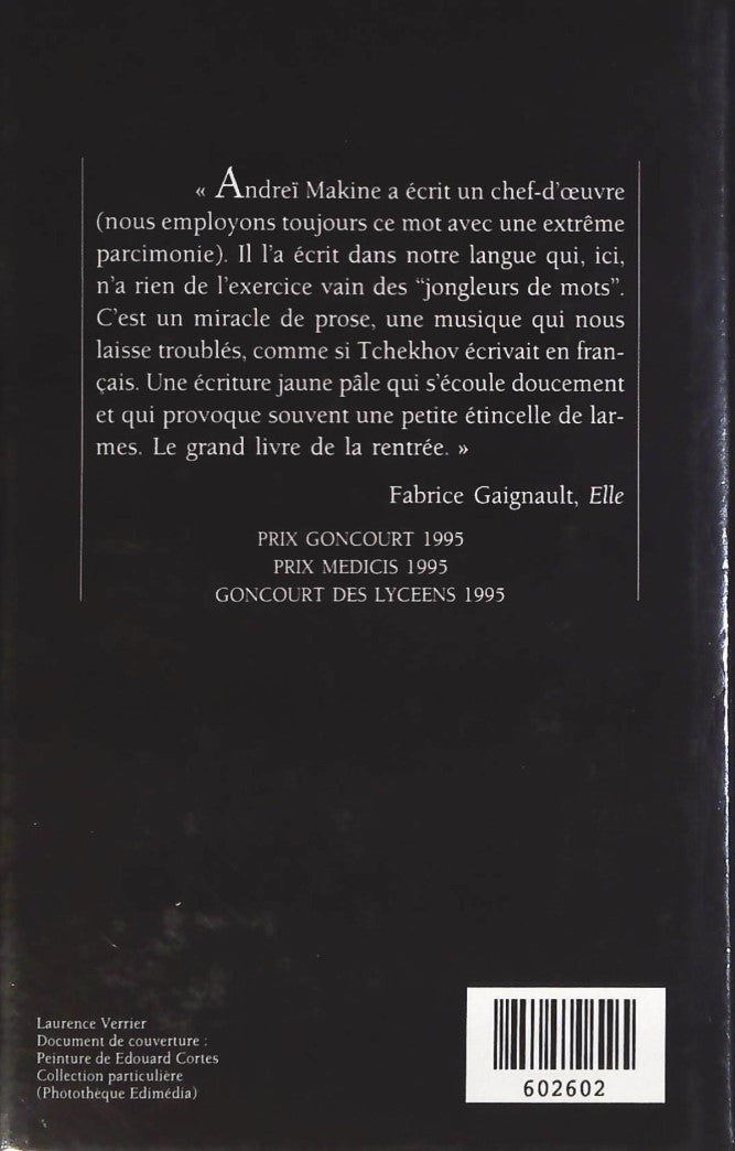 Le testament français -suivi de- Confession d'un porte-drapeau déchu (Andreï Makine)