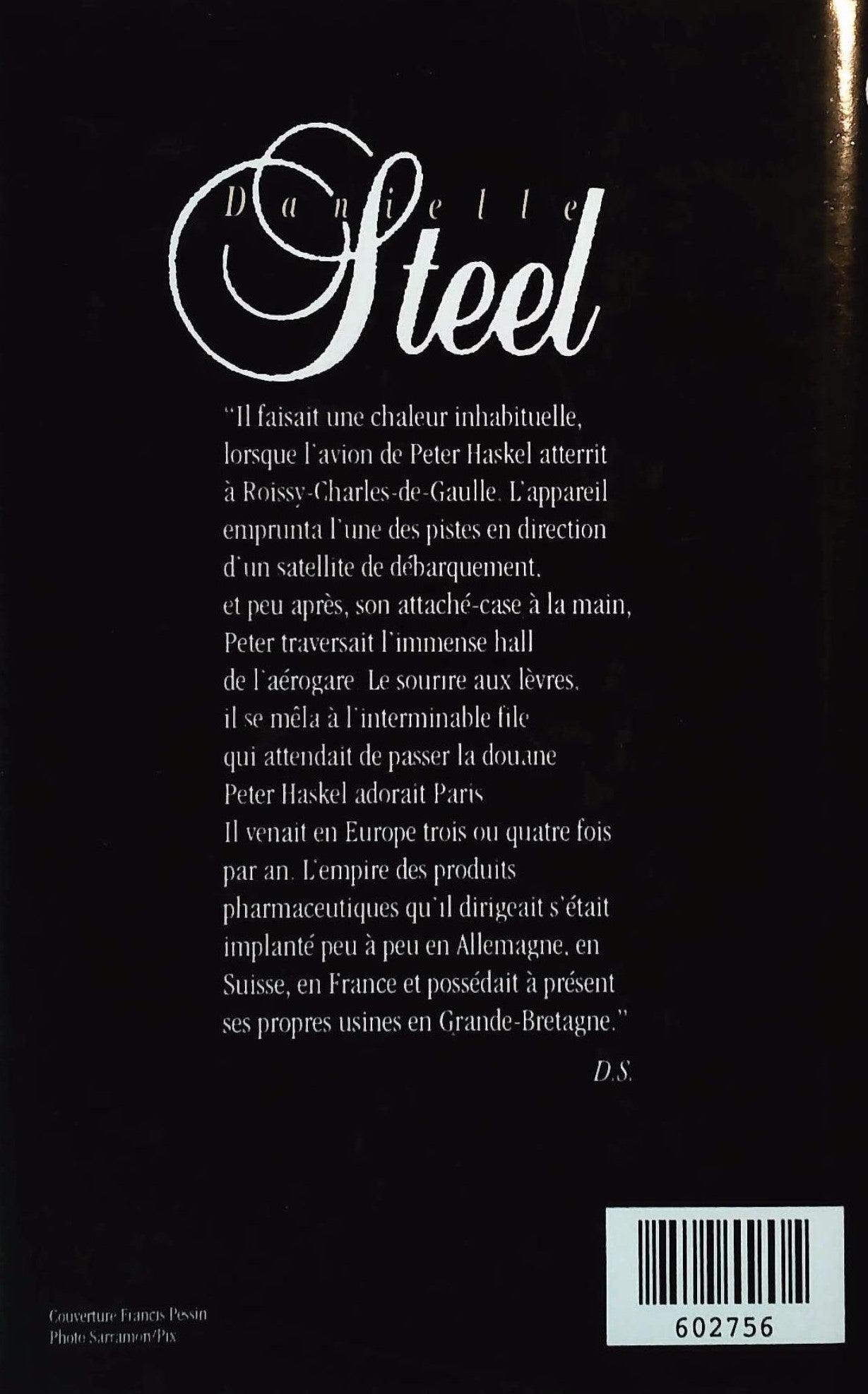 Livre Cinq jours à Paris - Danielle Steel (Livre d'occasion) - ISBN 2724294564