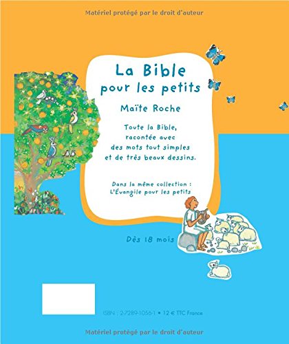 Livre La Bible pour les petits - Maïte Roche (Livre d'occasion) - ISBN 2728910561