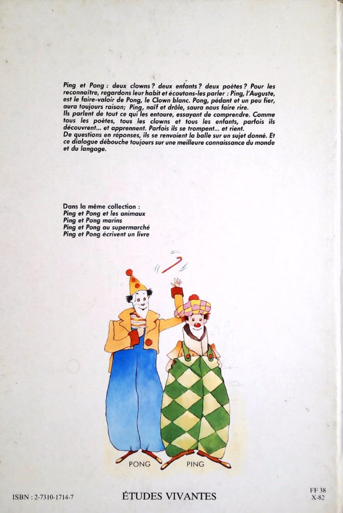 Ping et Pong écrivent un livre