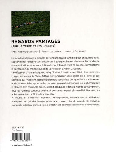 Livre Regards partagés : Sur la terre et les hommes - Yann Arthus-Bertrand (Livre neuf) - ISBN 27...