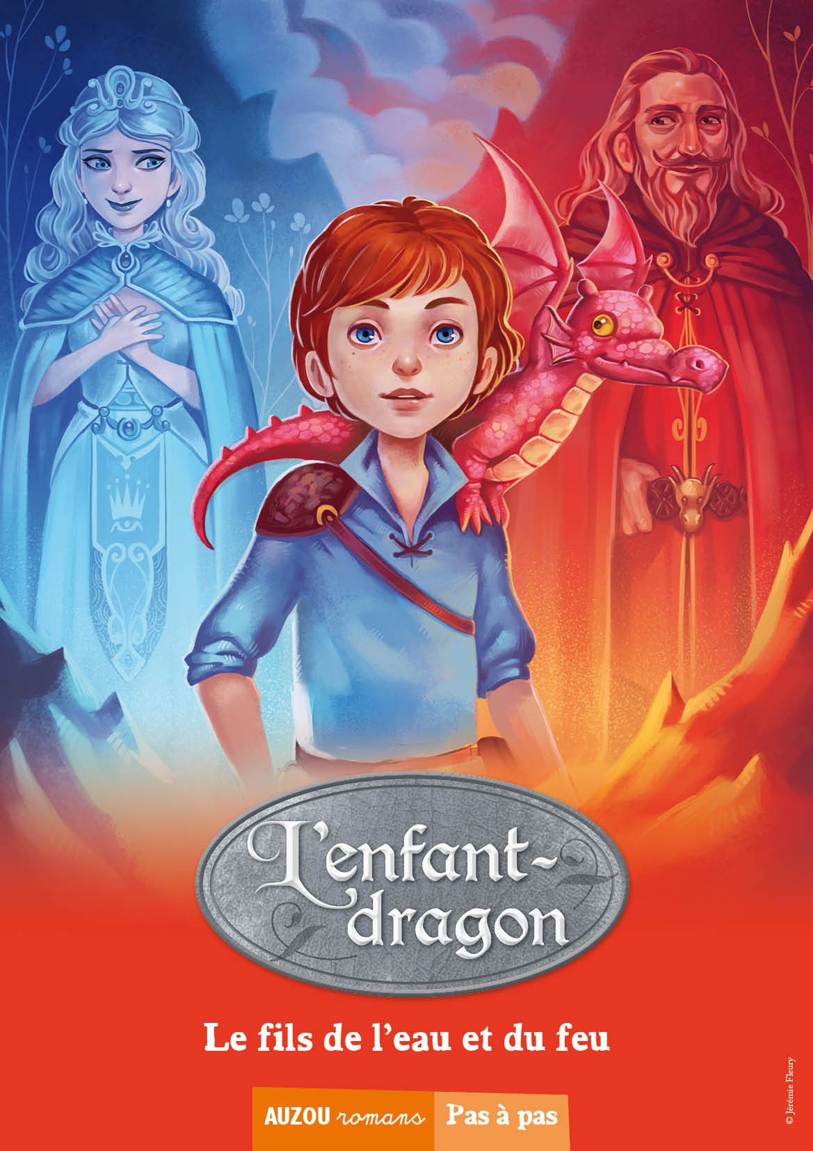 Livre L'enfant-dragon # 3 : Le fils de l'eau et du feu (Éric Sanvoisin, Jérémie Fleury) (Livre...