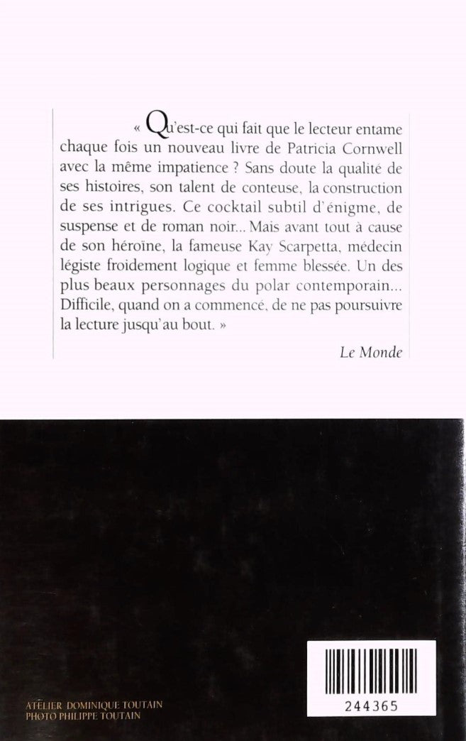 Une mort sans nom (Patricia Cornwell)