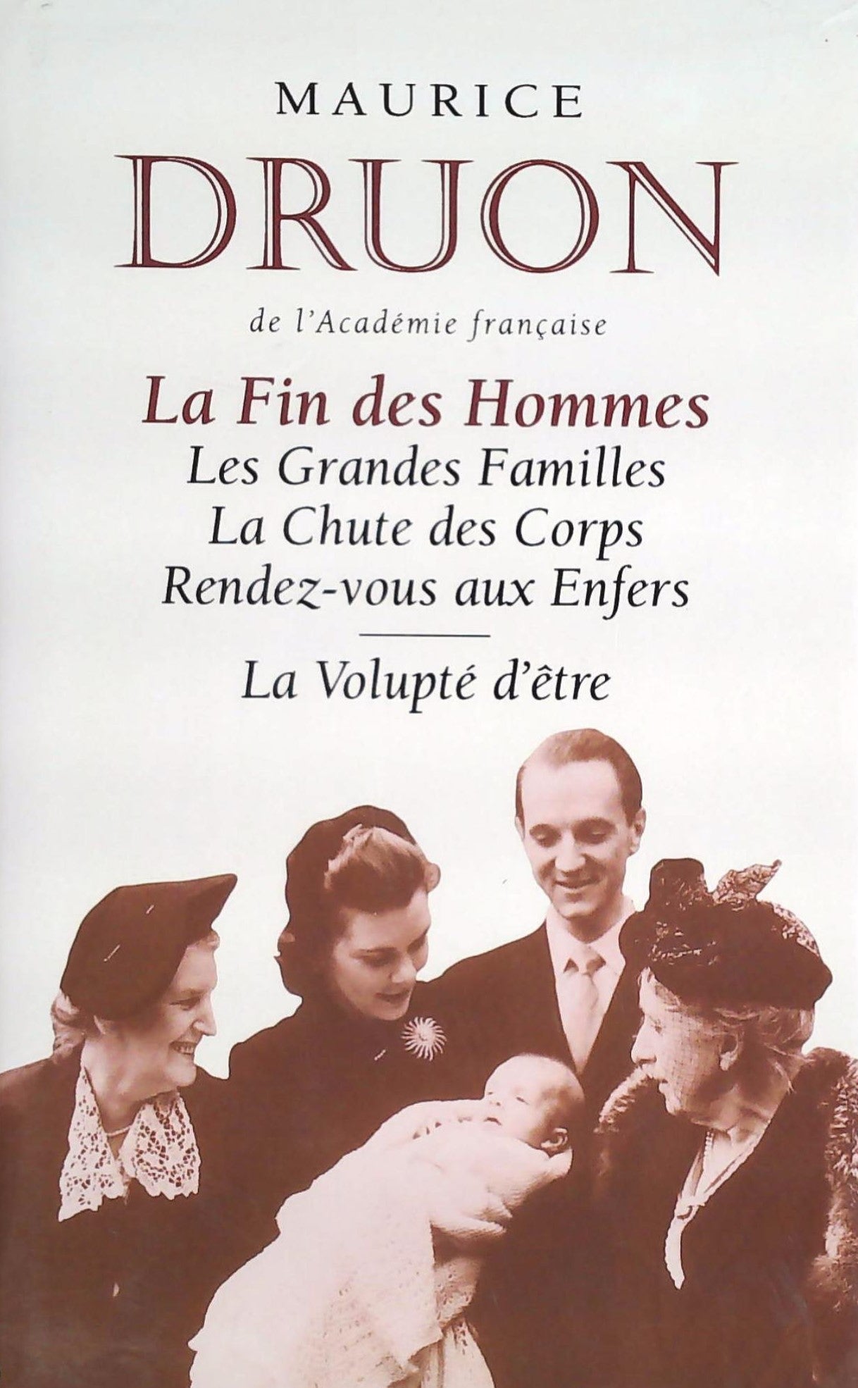 Livre La fin des hommes - Maurice Druon (Livre d'occasion) - ISBN 2744109347
