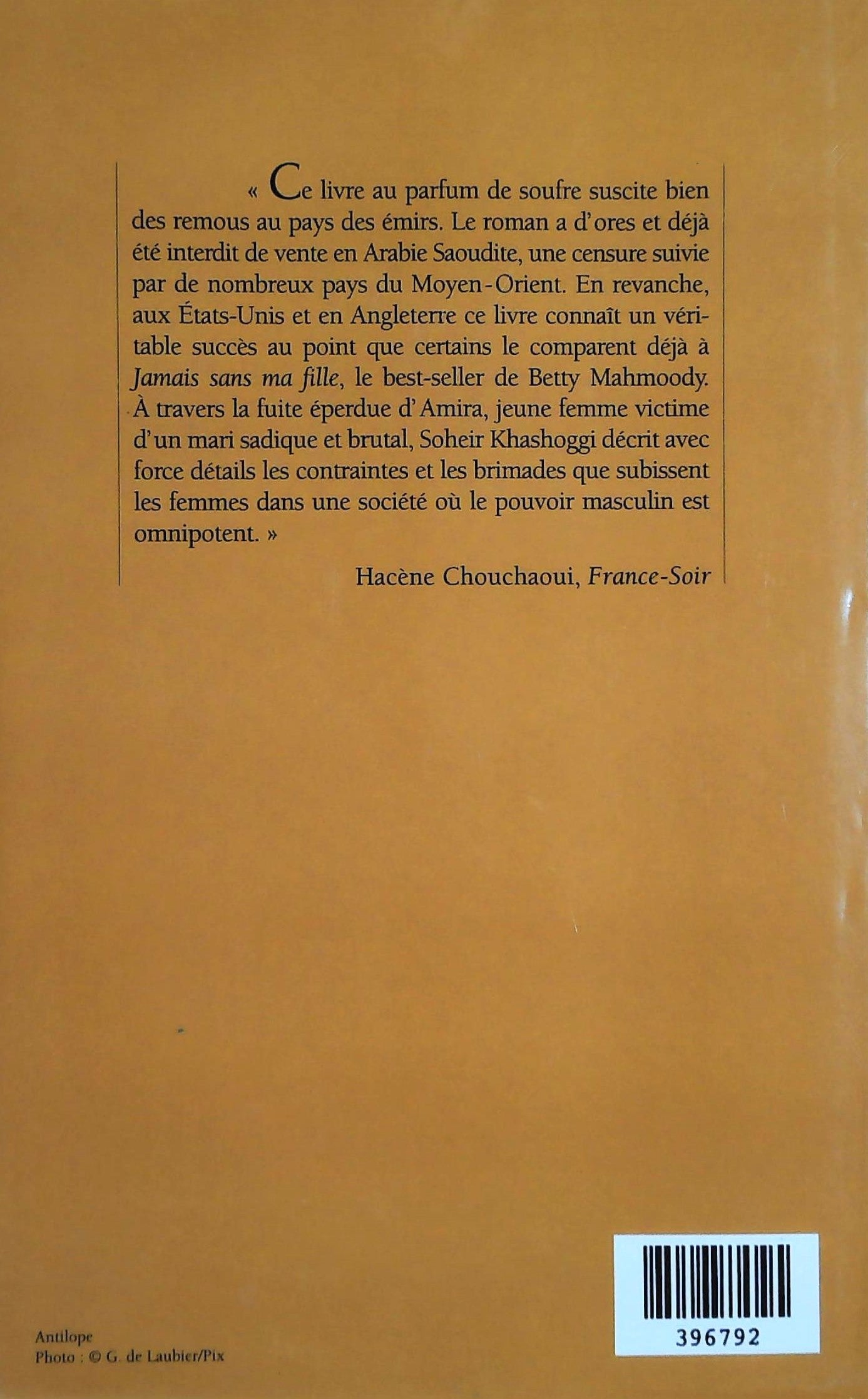 Livre Dangereux mirages - Soheir Khashoggi (Livre d'occasion) - ISBN 2744109398