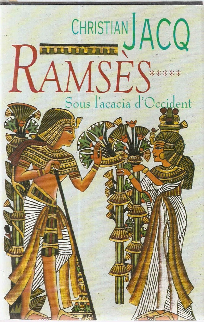 Livre Sous l'acacia d'Occident - Christian Jacq (Livre d'occasion) - ISBN 2744109479
